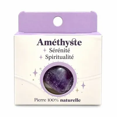 Decorative objects - Amethyst A Boxed Tumbled Stone 2-3 cm - ARABESK