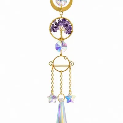 Decorative objects - Suncatcher Tree of Life in Amethyst - ARABESK