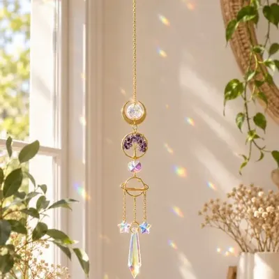 Decorative objects - Suncatcher Tree of Life in Amethyst - ARABESK
