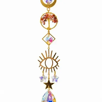 Objets de décoration - Attrape-soleil Arbre de Vie en Cornaline - ARABESK