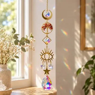 Objets de décoration - Attrape-soleil Arbre de Vie en Cornaline - ARABESK