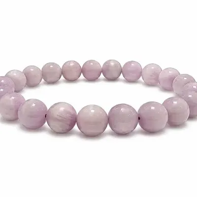 Bijoux - Bracelet Kunzite A+ Perles 9–10 mm - ARABESK
