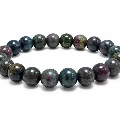 Jewelry - Bracelet Ruby Sapphire A Beads 10 mm - ARABESK