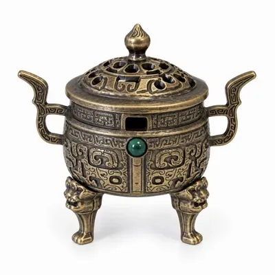 Scents - Chinese Ding Incense Burner 5,5 cm - ARABESK