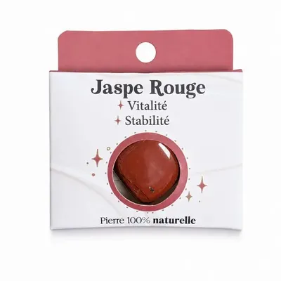 Objets de décoration - Jaspe Rouge A Pierre Roulée en Boîte 2-3 cm - ARABESK