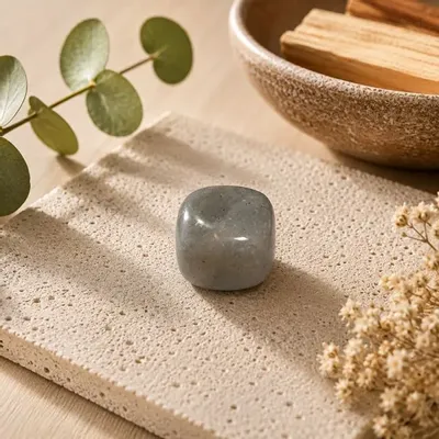 Objets de décoration - Labradorite A Pierre Roulée en Boîte 2-3 cm - ARABESK