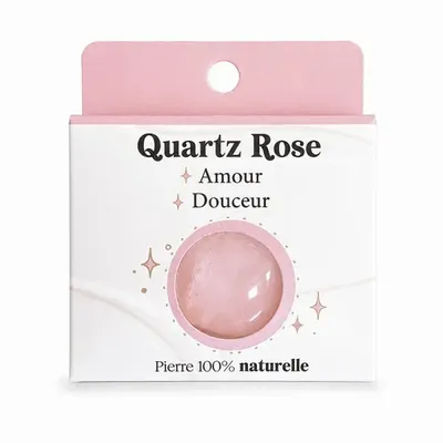 Objets de décoration - Quartz Rose A Pierre Roulée en Boîte 2-3 cm - ARABESK