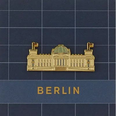 Brooches - Pin Reichstag - PINPINPIN.IT