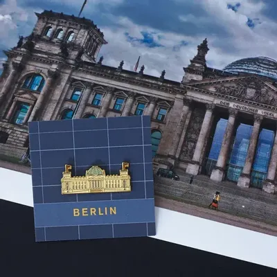 Brooches - Pin Reichstag - PINPINPIN.IT