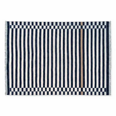 Tapis contemporains - Su Pane Su Pane 01, tapis tissé main en laine 180 x 250 cm - EUGENIA PINNA