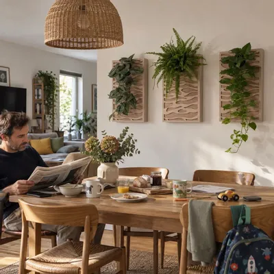 Objets de décoration - Tableau végétal design - plantes vivantes - Sand 60x40 - ARTENA VEGETAL