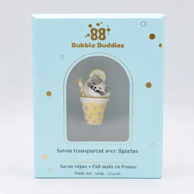 Bain pour enfant - Le Bobba Cat Jaune - BUBBLE BUDDIES