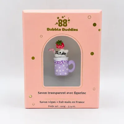 Bain pour enfant - Le Bobba Cat Violet - BUBBLE BUDDIES