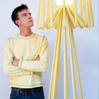 Lampadaires - PVC FLOORLAMP - NICK VAN NECHEL
