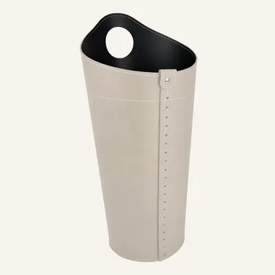 Objets de décoration - Porte parapluies original cuir PLUVIA - LIMAC DESIGN