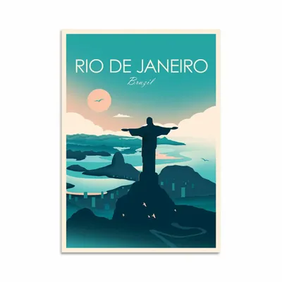 Carterie - Carte d'art - Rio de Janeiro - Studio Inception - WALL EDITIONS