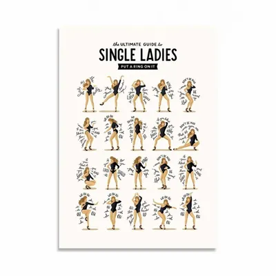 Carterie - Carte 10,5 x 14,8 cm - Single ladies - Nour Tohme - WALL EDITIONS