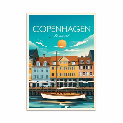Carterie - Carte d'art - Copenhagen Denmark - Studio Inception - WALL EDITIONS