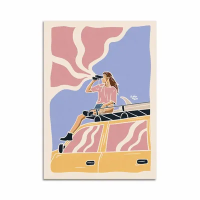 Card shop - Art-Card - Spotting surf spot - Art Rider - WALL EDITIONS