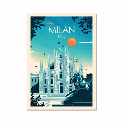 Carterie - Carte d'art - Milan Italy - Studio Inception - WALL EDITIONS