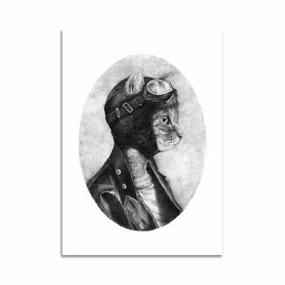 Card shop - Art-Card 10,5 x 14,8 cm - Brave - Mike Koubou - WALL EDITIONS