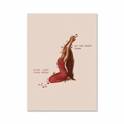 Carterie - Carte d'art - Roses - Illustre Mayon - WALL EDITIONS