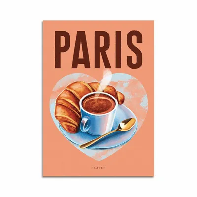 Carterie - Carte 10,5 x 14,8 cm - Paris - Dear Bill - WALL EDITIONS