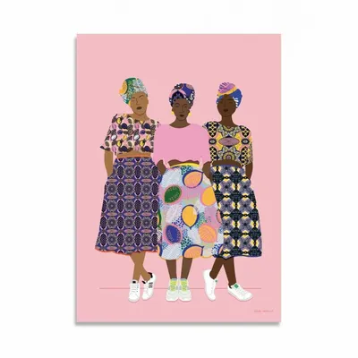 Carterie - Carte 10,5 x 14,8 cm - GRLZ Band - Céleste Wallaert - WALL EDITIONS