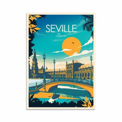 Carterie - Carte d'art - Seville - Studio Inception - WALL EDITIONS