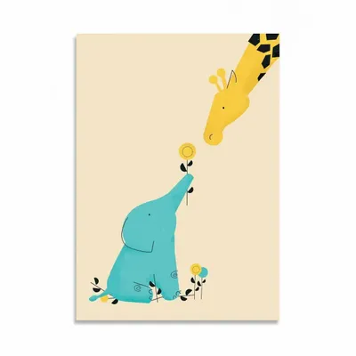Carterie - Carte 10,5 x 14,8 cm - Baby Elephant - Jay Fleck - WALL EDITIONS