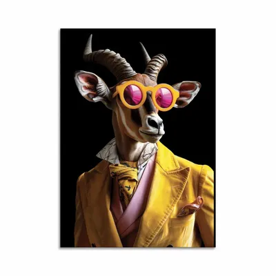 Carterie - Carte d'art - Kudu Wild Suits - Philippe Hugonnard - WALL EDITIONS