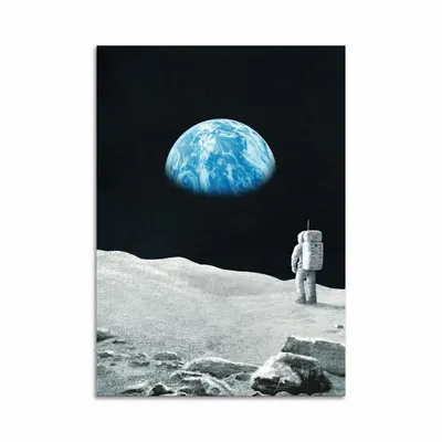 Carterie - Carte d'art - Earth rise - Terry Fan - WALL EDITIONS