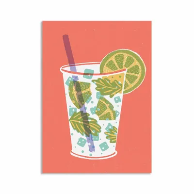 Card shop - Art-Card - Mojito - Polina Jakimova - WALL EDITIONS