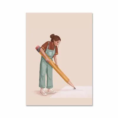 Card shop - Art-Card - Write your own story - Illustre Mayon - WALL EDITIONS