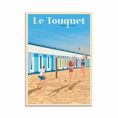 Card shop - Art-Card - Le Touquet - Olahoop Travel Art Cards - WALL EDITIONS