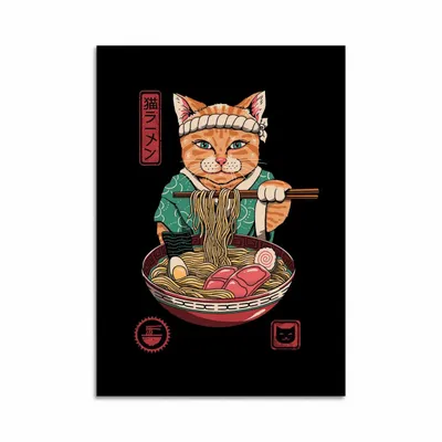 Card shop - Art-Card - Neko Ramen - Vincent Trinidad - WALL EDITIONS
