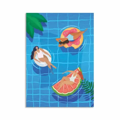 Card shop - Art-Card - Pool Ladies - Petra Lizde - WALL EDITIONS