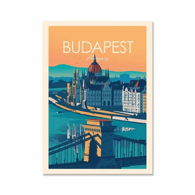 Carterie - Carte d'art - Budapest Hungary - Studio Inception - WALL EDITIONS