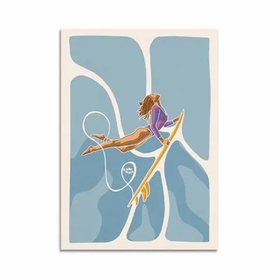 Card shop - Art-Card - Blue Duckdive - Art Rider - WALL EDITIONS