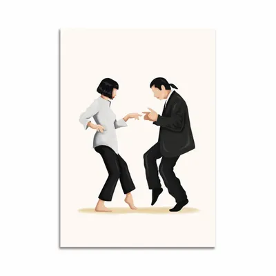 Carterie - Carte 10,5 x 14,8 cm - Pulp Fiction - Nour Tohme - WALL EDITIONS