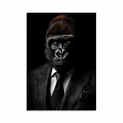 Card shop - Art-Card - Gorilla Wild Suits - Philippe Hugonnard - WALL EDITIONS