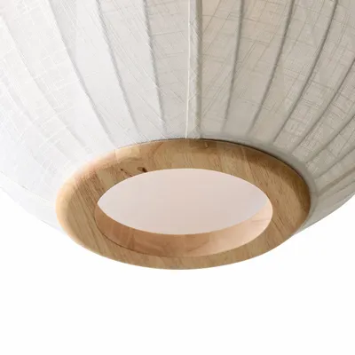Hanging lights - Balloon Pendant Ø30, Linen White - HALO DESIGN