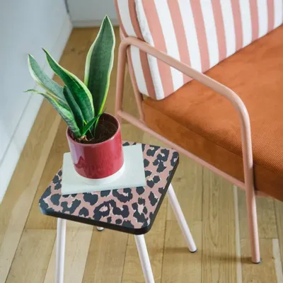 Stools - Marcel laminated stool 45cm - LES GAMBETTES
