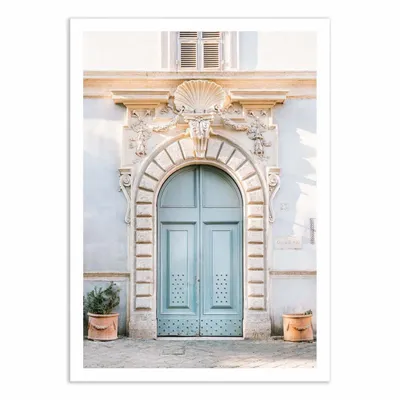 Poster - Art-Poster - Blue tones of Rome - Italy travel photography Raisa Zwart - WALL EDITIONS
