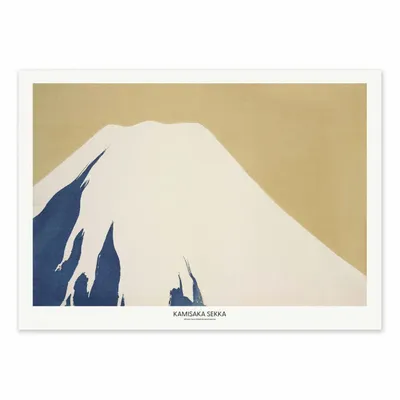 Poster - Art-Poster - Mount Fuji From Momoyogusa - Kamisaka Sekka - WALL EDITIONS
