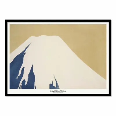 Poster - Art-Poster - Mount Fuji From Momoyogusa - Kamisaka Sekka - WALL EDITIONS