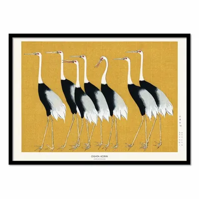 Affiches - Affiche - Japanese Red Crown Crane - Ogata Korin - WALL EDITIONS