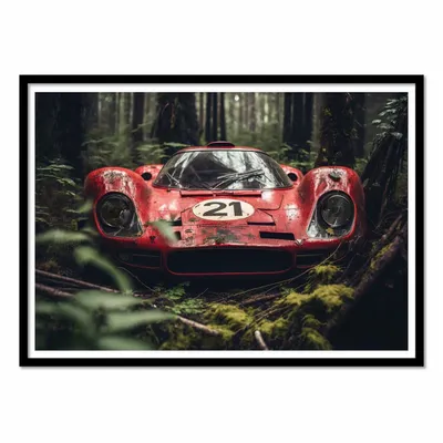 Affiches - Affiche - ForestCar - Marcel Egger - WALL EDITIONS