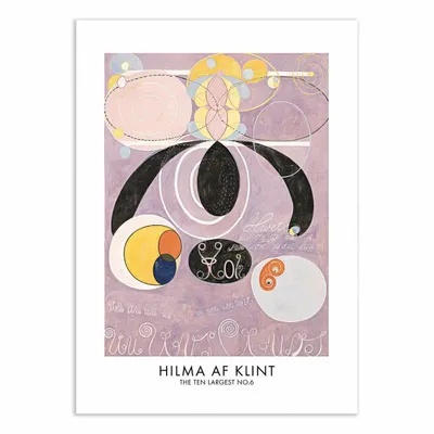 Poster - Art-Poster - The Ten Largest No.6 - Hilma Af Klint - WALL EDITIONS
