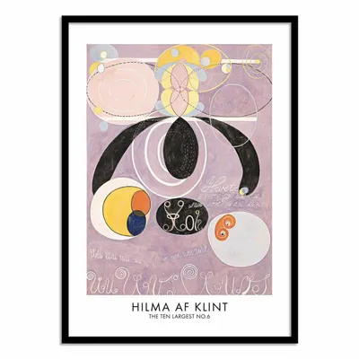 Poster - Art-Poster - The Ten Largest No.6 - Hilma Af Klint - WALL EDITIONS